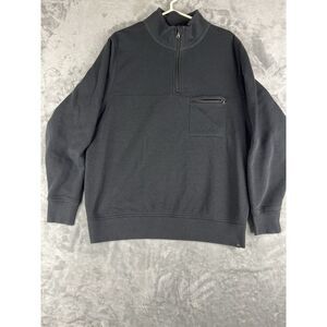 Tasc‎ mens Legendary Fleece 1/4 Zip  Black XL